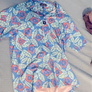 Bad Birdie Polo. Size Large